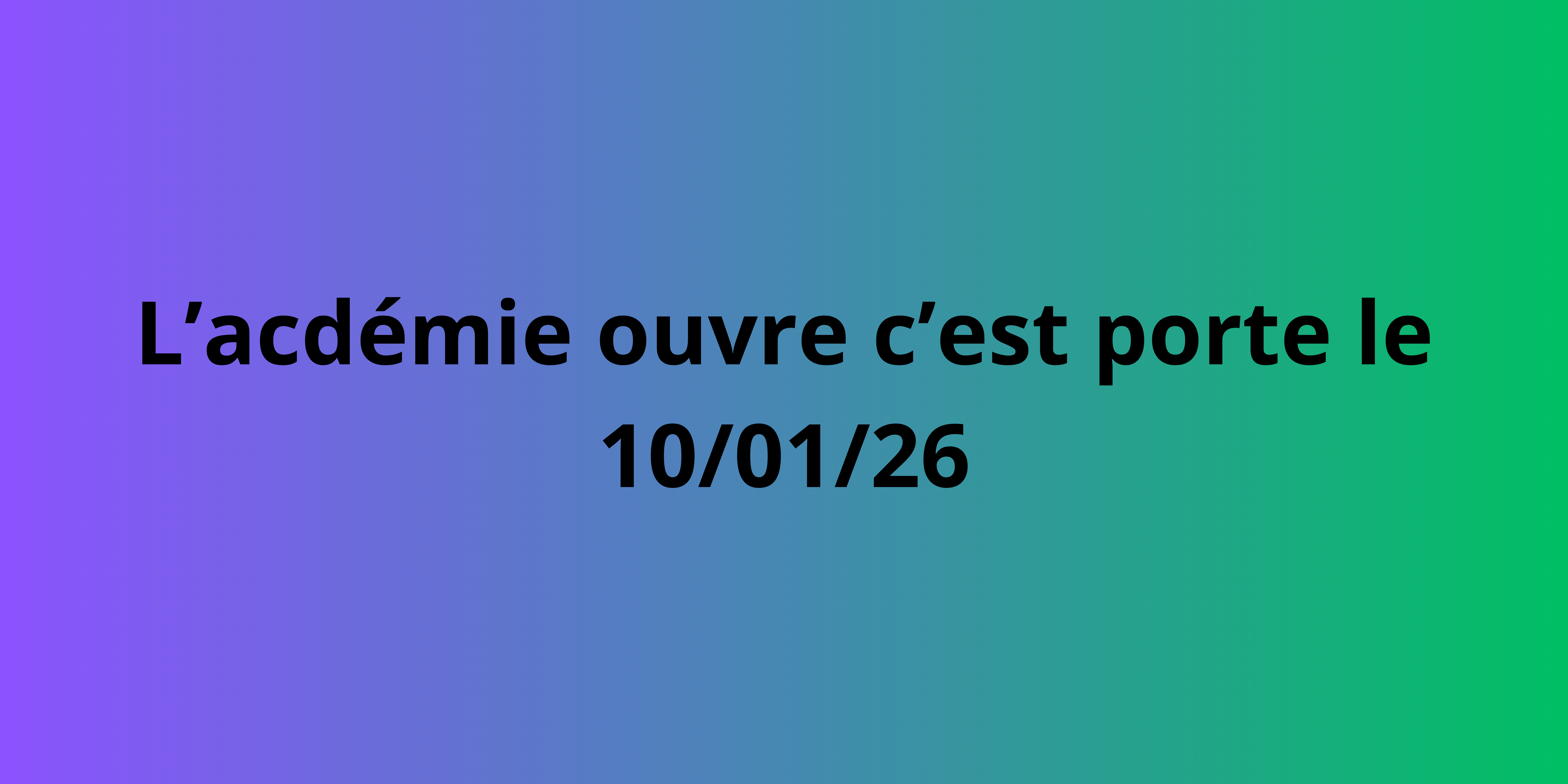Une salle de classe de l'Académie Condorcet.